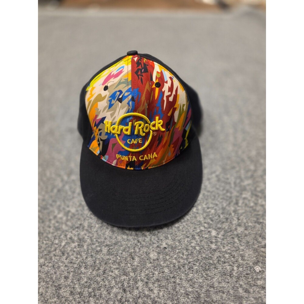 Vintage Hard Rock Cassino PUNTA CANA Beautiful Baseball Cap Snapback multicolor